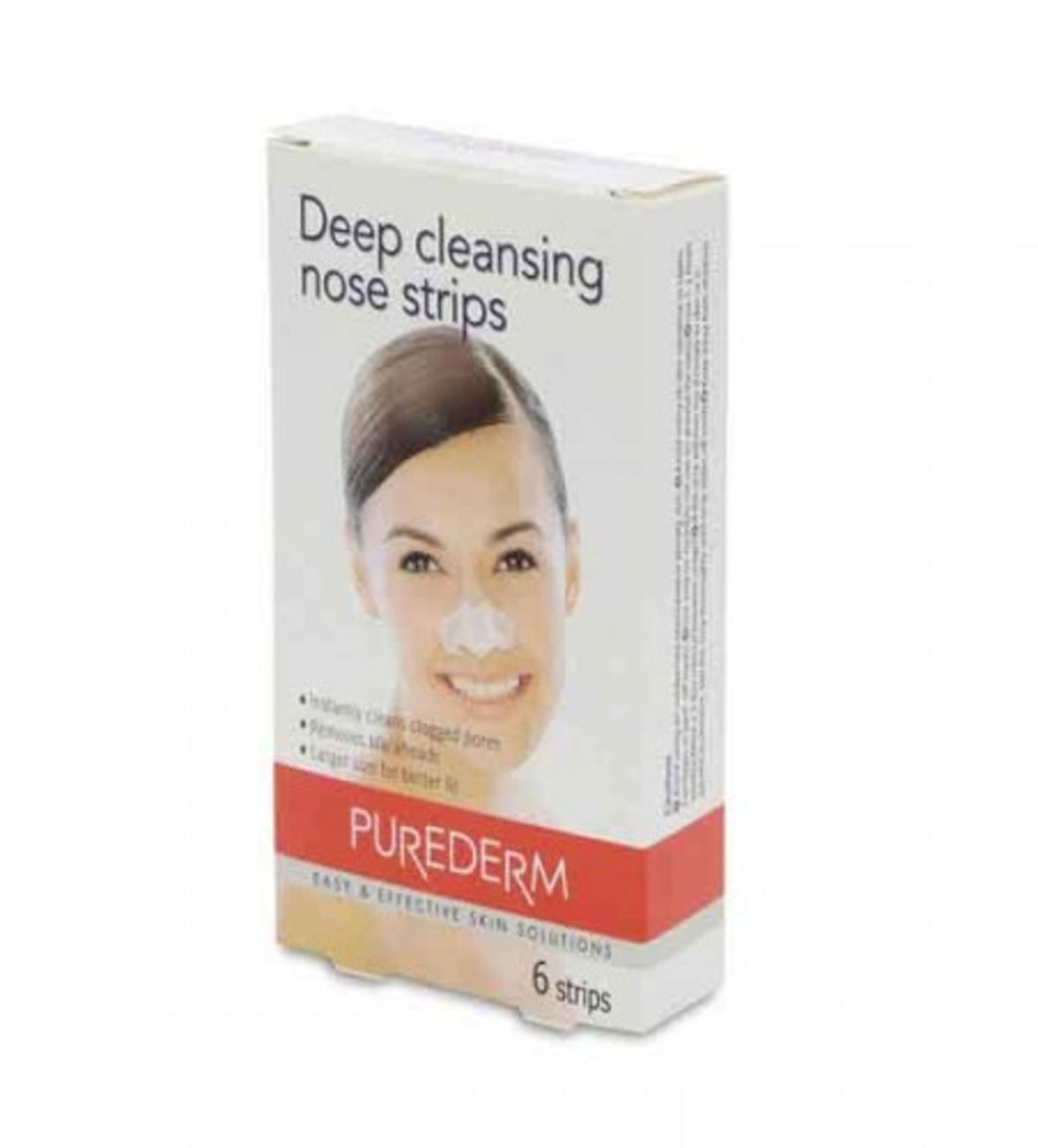 Nose Strips-Purederm-Deep Cleansing Nose Strips-F-6PCS
