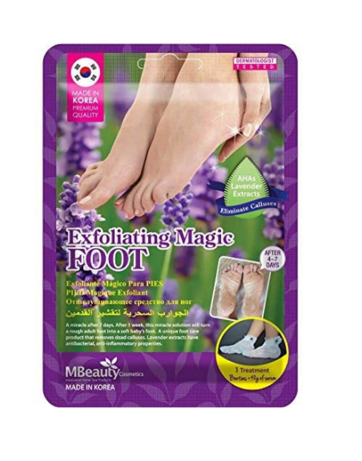 Foot Mask-MBeauty-Exfoliating Magic Foot Mask-F