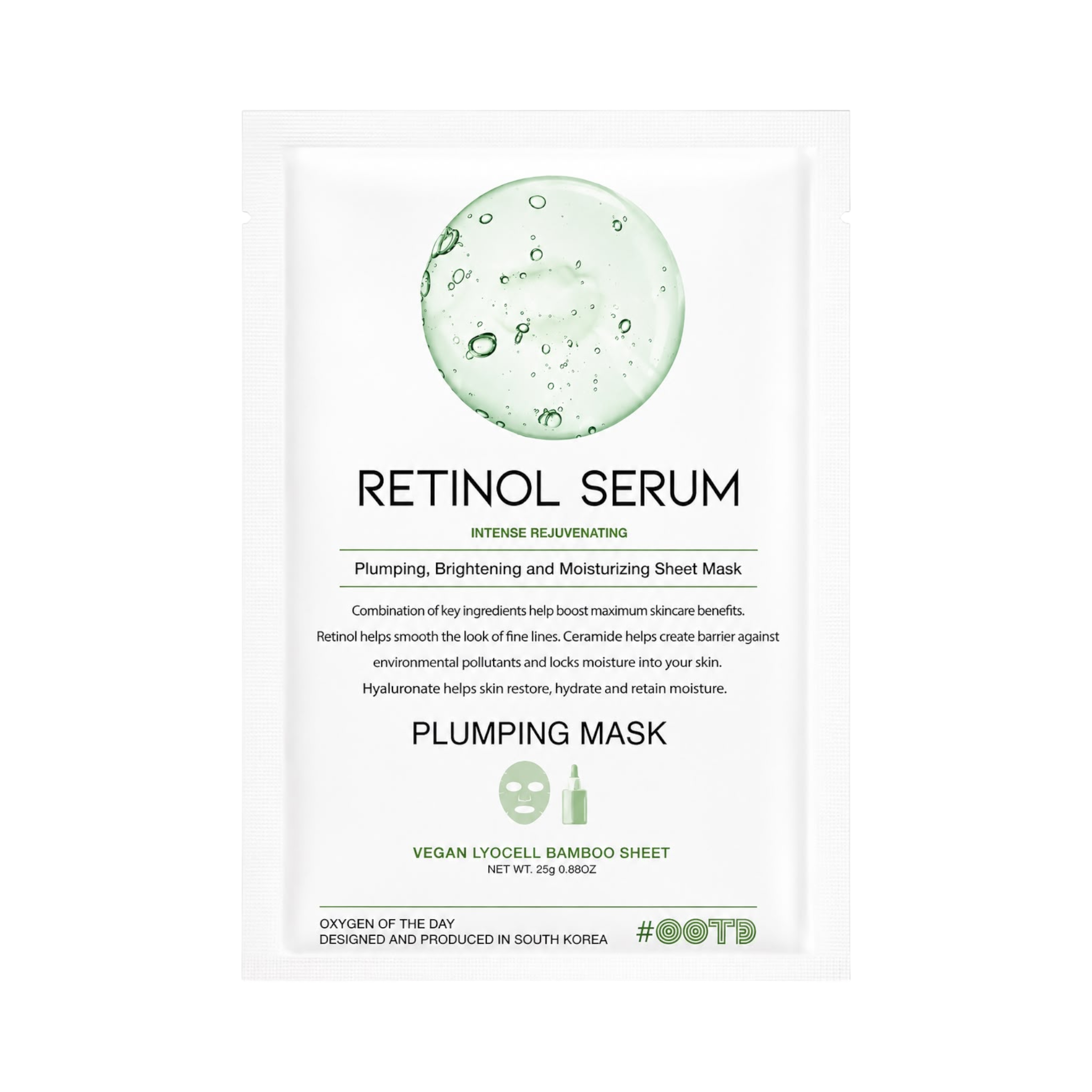 Retinol Serum Plumping Mask