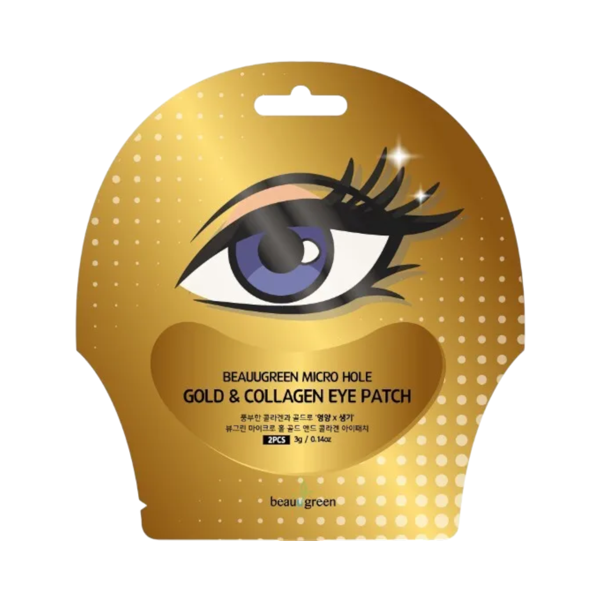 Micro Hole Gold & Collagen Eye Patch