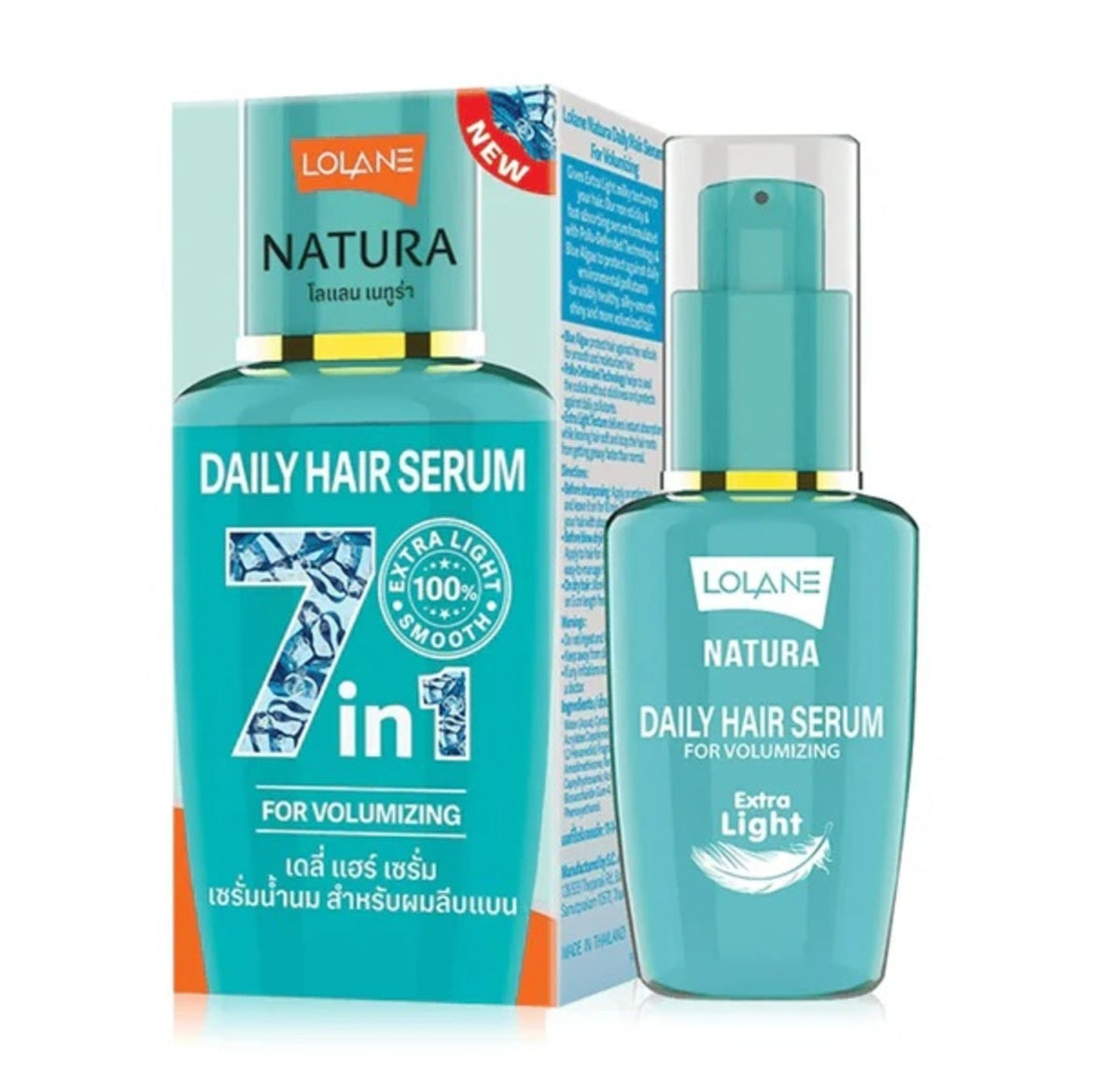 Hair Serum-Lolane-Daily Hair Serum for Volumizing-U-50ML