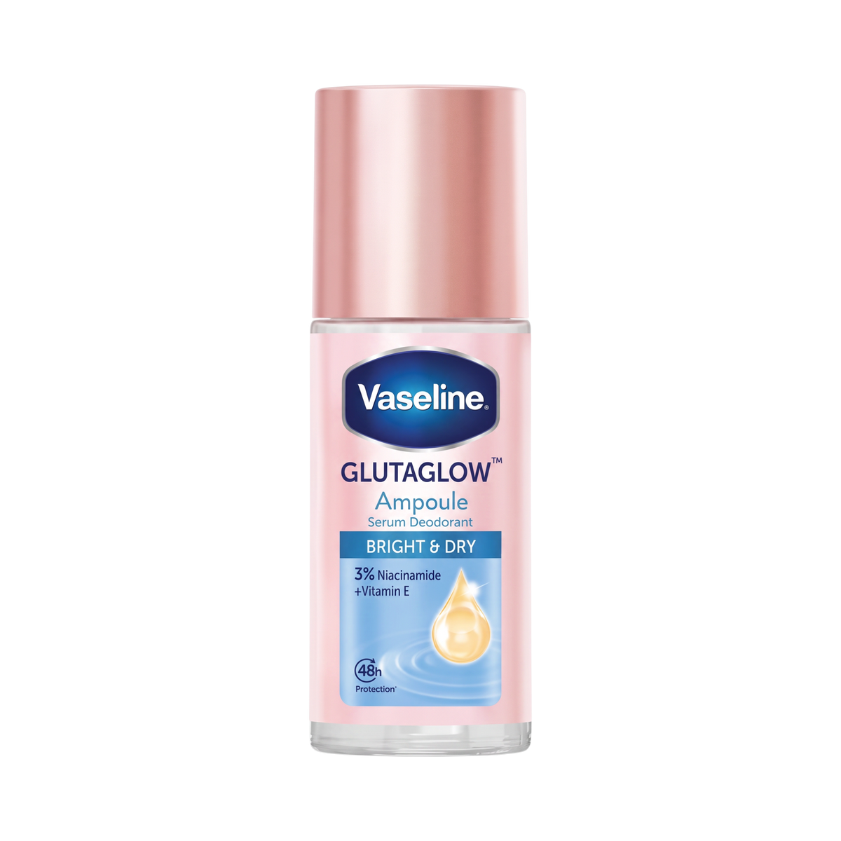 GlutaGlow Bright & Dry Ampoule Serum Deodorant