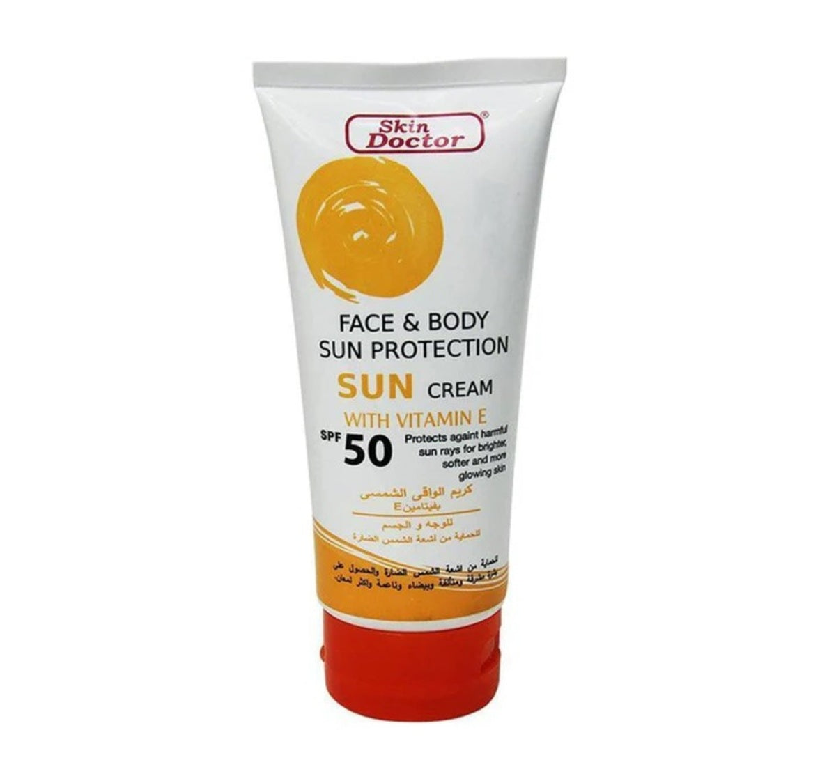 Sunscreen-Skin Doctor-Face & Body Sun Protection Vitamin E SPF 50-U-150G