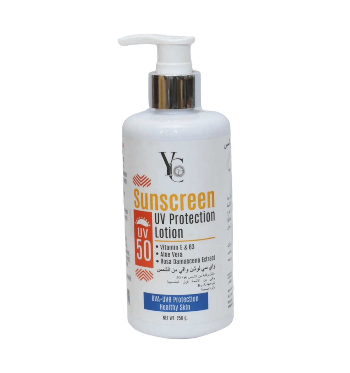 Sunscreen-YC-Sunscreen UV 50 Protection Lotion-U-250G