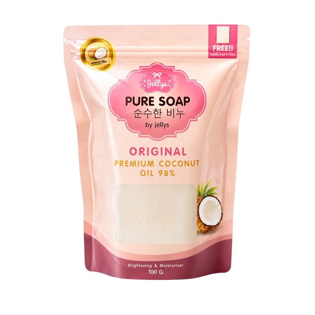 Pure Coconut & Glutathione Whitening Soap