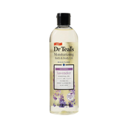 ModaBodyShop Dr Teal's lavender moisturizing bath and body oil in a clear 8.8 fl oz bottle for dry skin relief